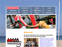 Tablet Screenshot of federacionbalearderugby.org